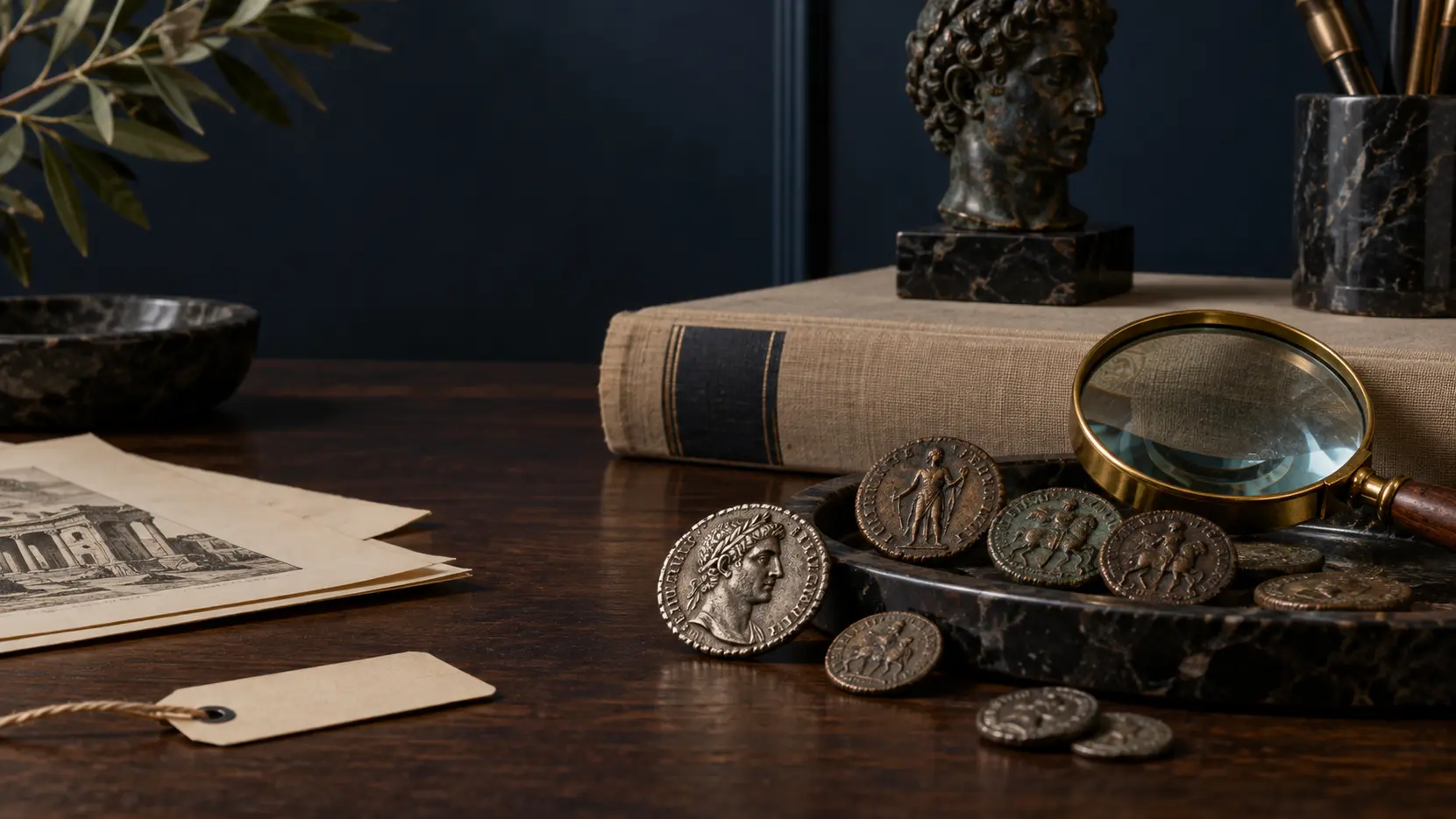Monnaies antiques romaines et gauloises